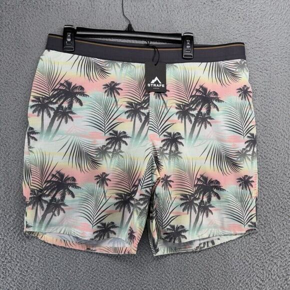 Strafe Other - Strafe Aspen Shorts Men's XL Colorful MS Savage Training Tropical Dreams NEW